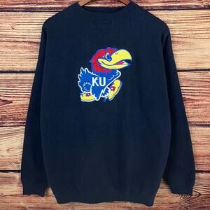 Vintage 1990s University of Kansas Jayhawks College Crewneck